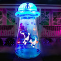 9ft Tall Halloween Inflatable UFO Yard Decoration