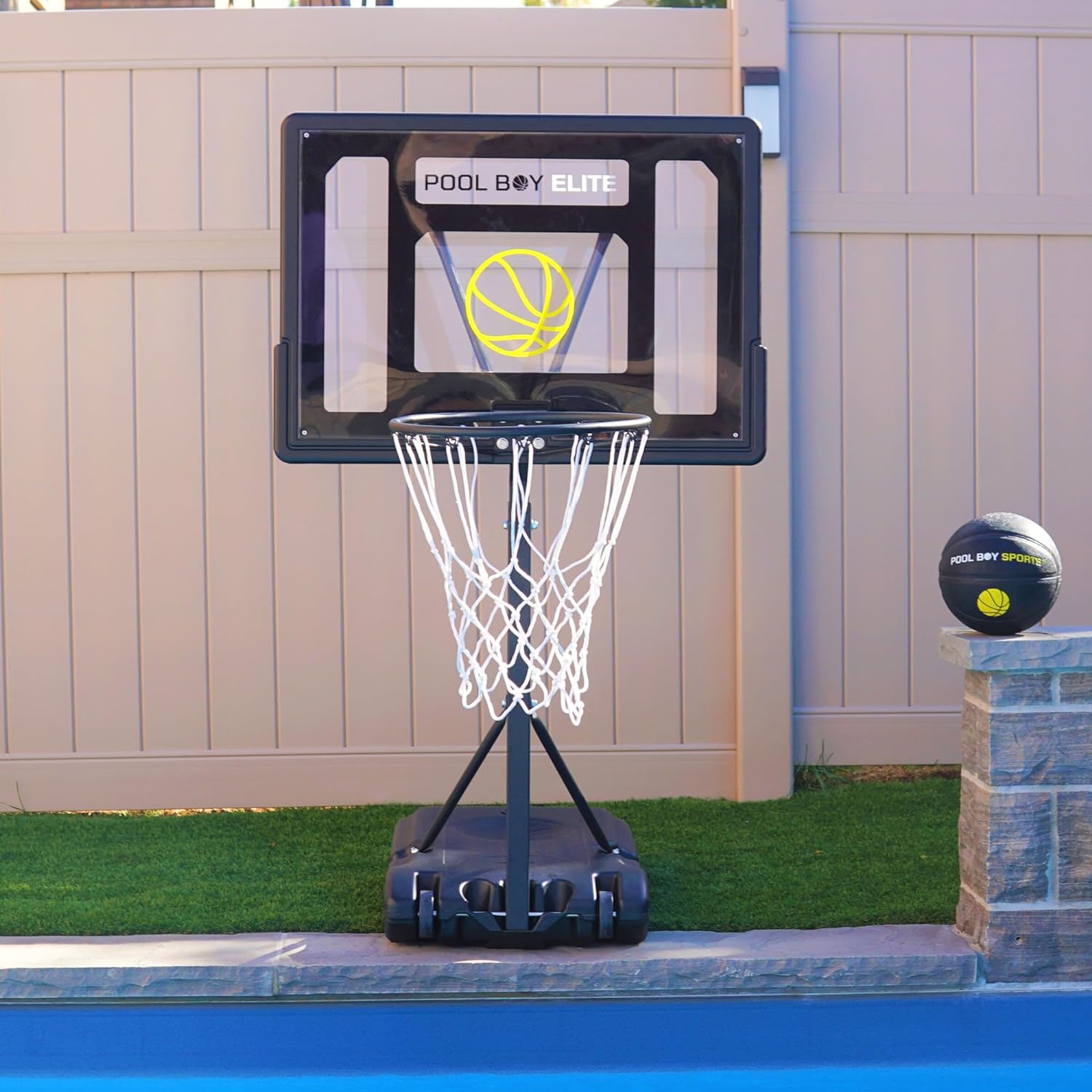 All-In-One Pool Basketball Hoop