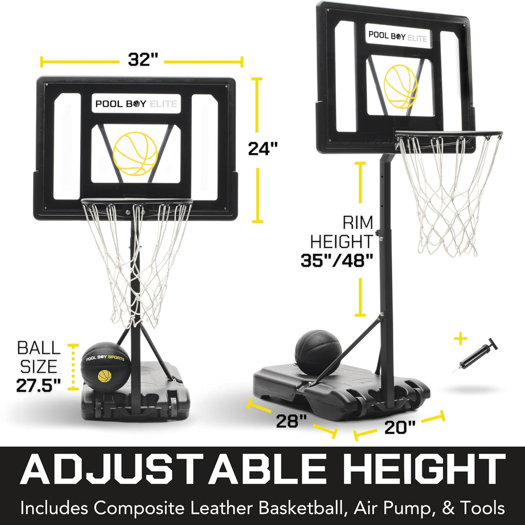 All-In-One Pool Basketball Hoop